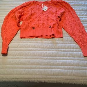 Free Prople crop sweater